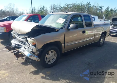 2004 GMC Sierra 1500 Sle z USA, uszkodzony, nr VIN 2GTEC19T441376713
